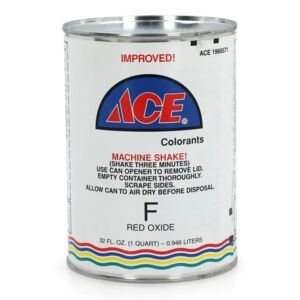 Ace Paint Colorant F Red Oxide 1qt